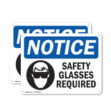 Safety Glasses Required
