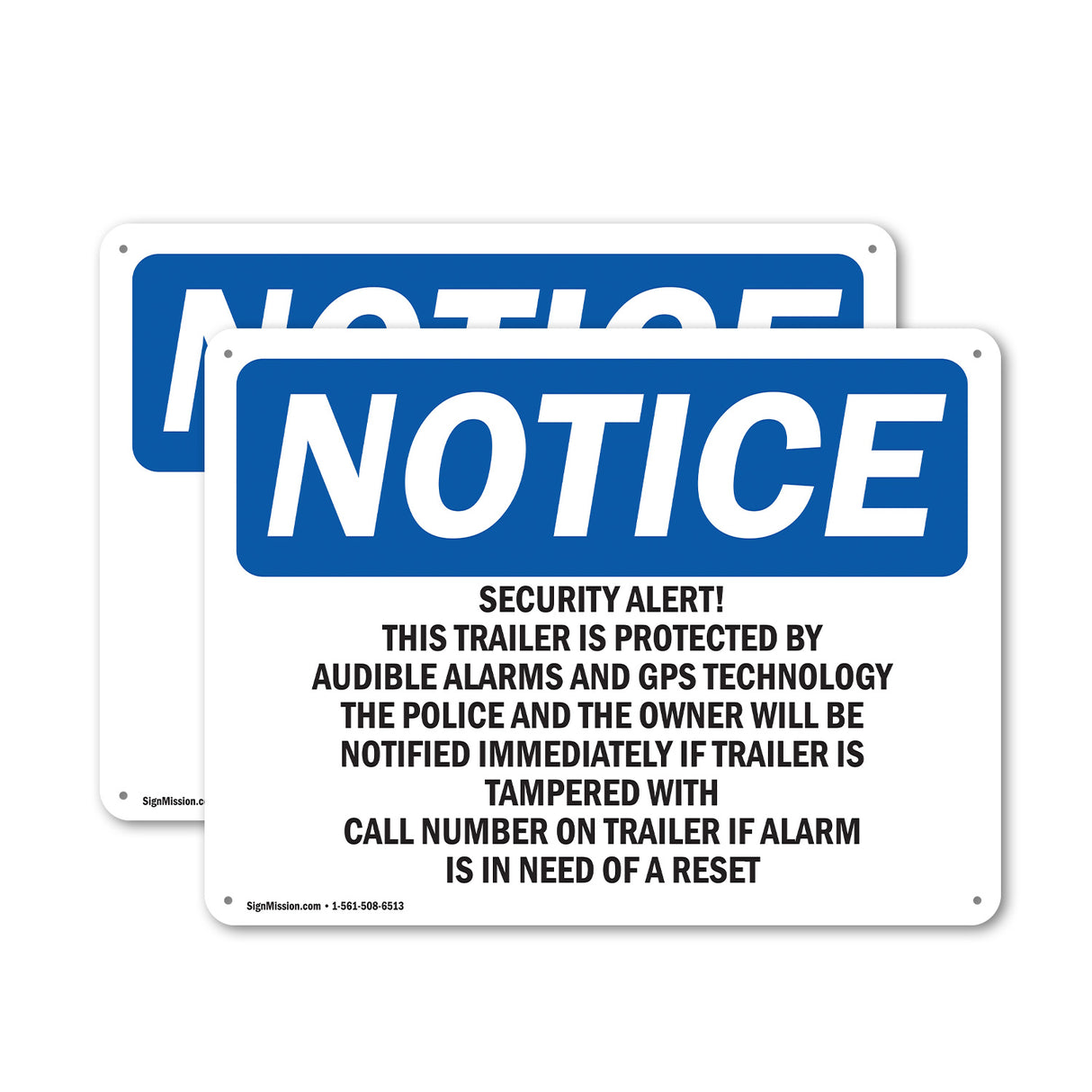 Security Alert! This Trailer Is Protected