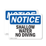 Shallow Water No Diving