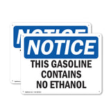 This Gasoline Contains No Ethanol