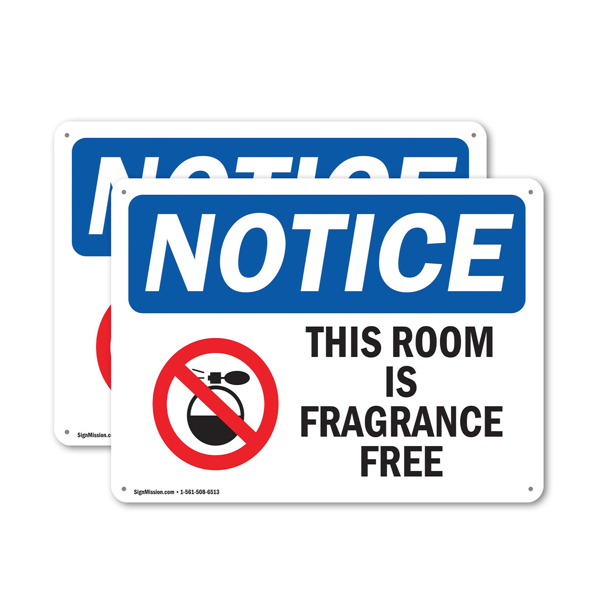 This Room Is Fragrance Free