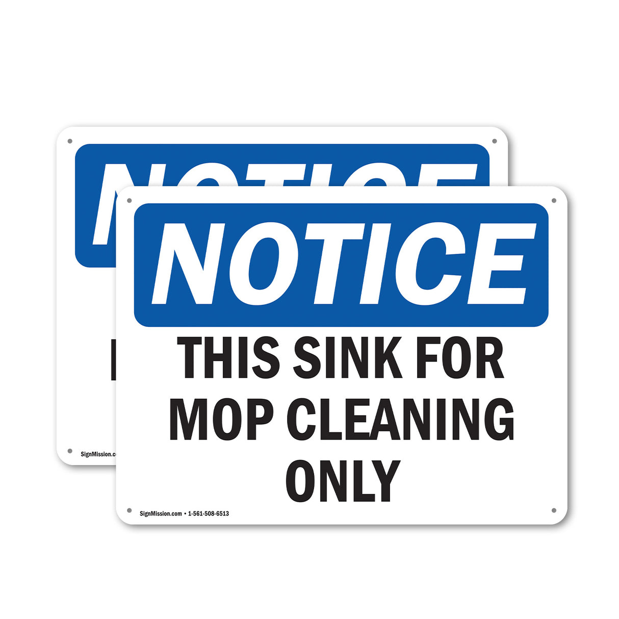 This Sink For Mop Cleaning Only