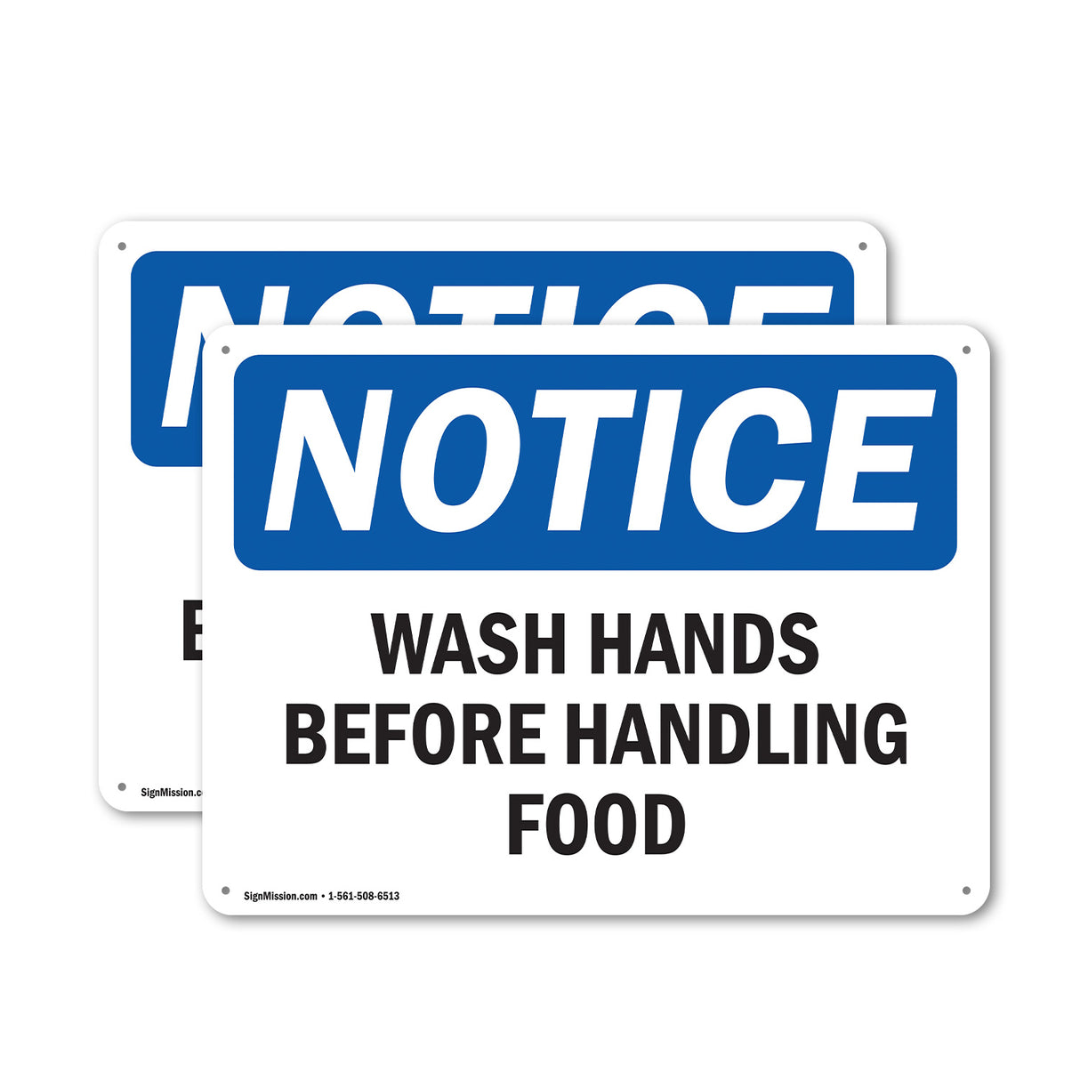 Wash Hands Before Handling Food