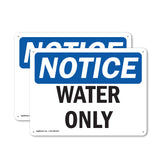 Water Only