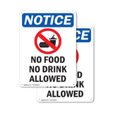 No Food No Drink Allowed