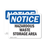 Hazardous Waste Storage Area