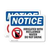 Irrigated With Reclaimed Water