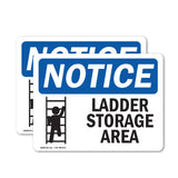 Ladder Storage Area