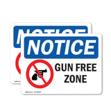 NOTICE Gun Free Zone