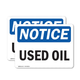 NOTICE Used Oil
