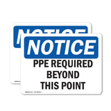 PPE Required Beyond This Point