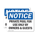 Private Pool For Use Only By Owners & Guests