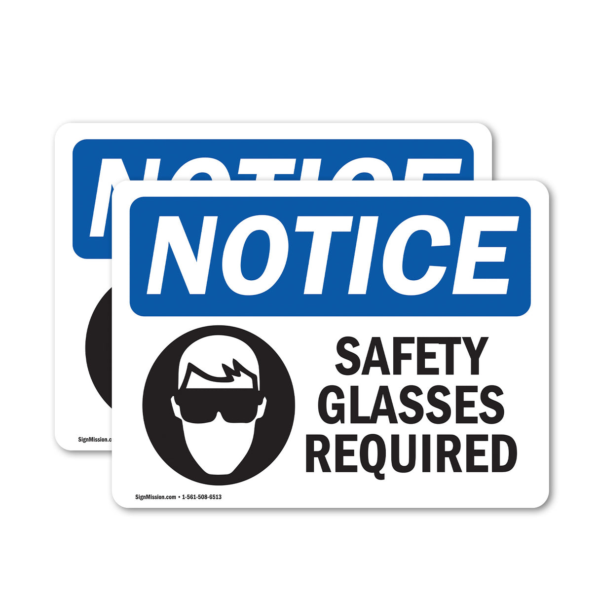 Safety Glasses Required