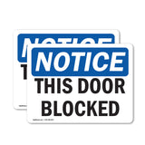 This Door Blocked