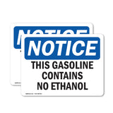 This Gasoline Contains No Ethanol
