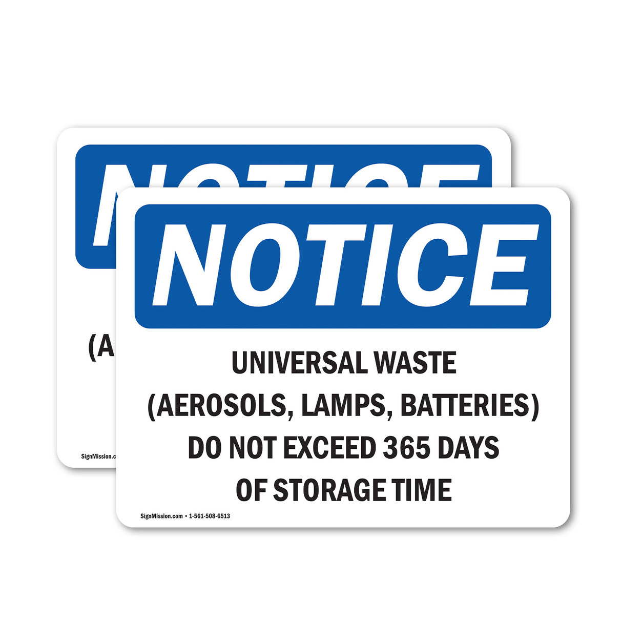 Universal Waste (Aerosols, Lamps, Batteries)