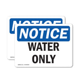 Water Only