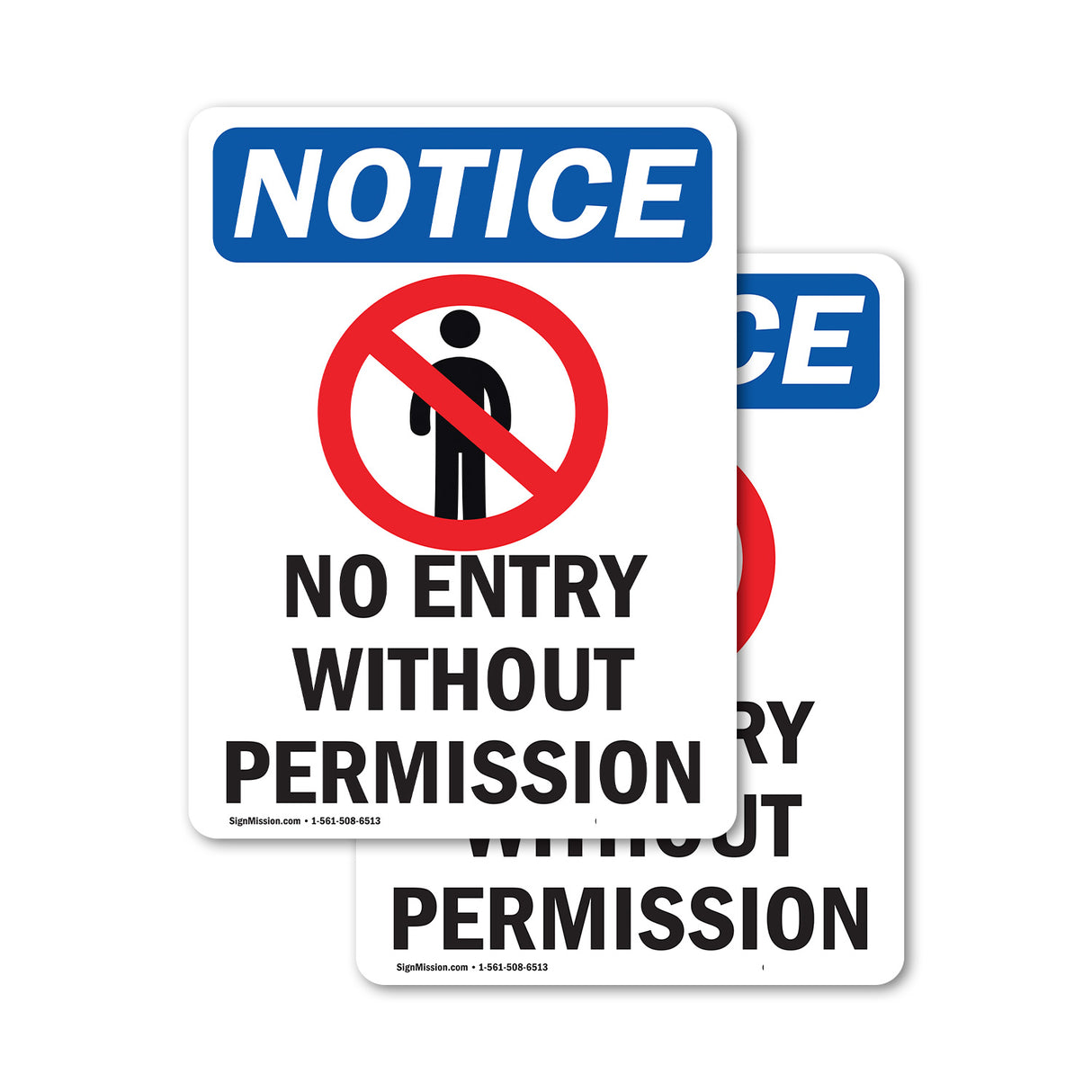 No Entry Without Permission