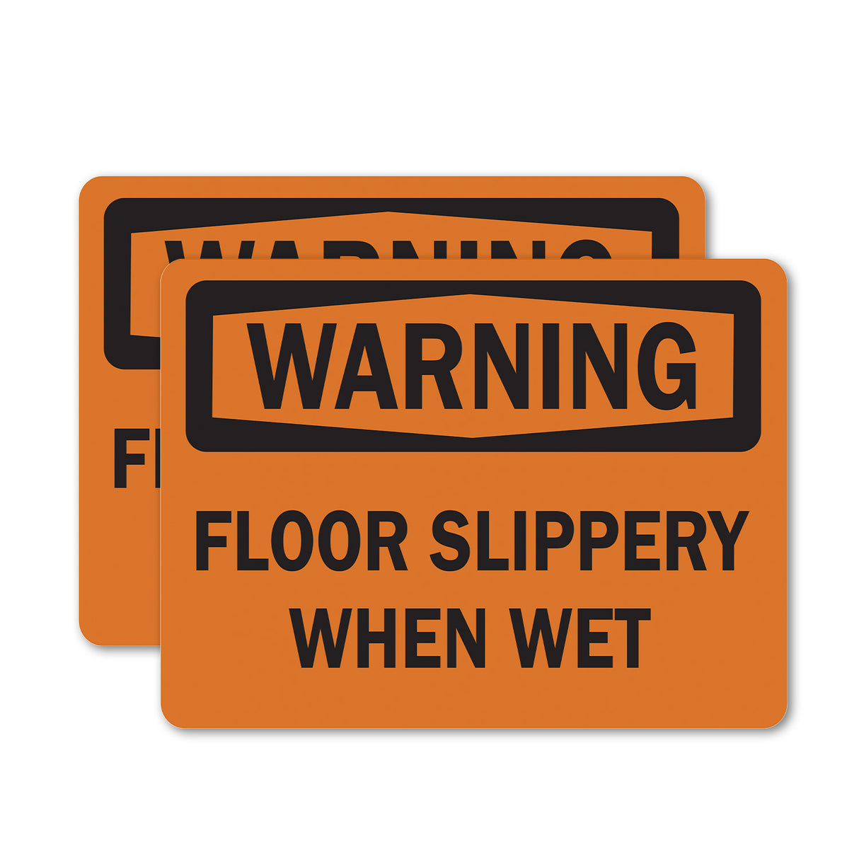 Floor Slippery When Wet