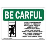 Always Face Ladder Safety Bilingual