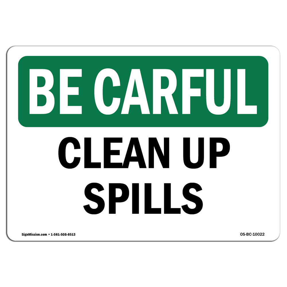 Clean Up Spills