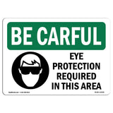 Eye Protection Required In This Area