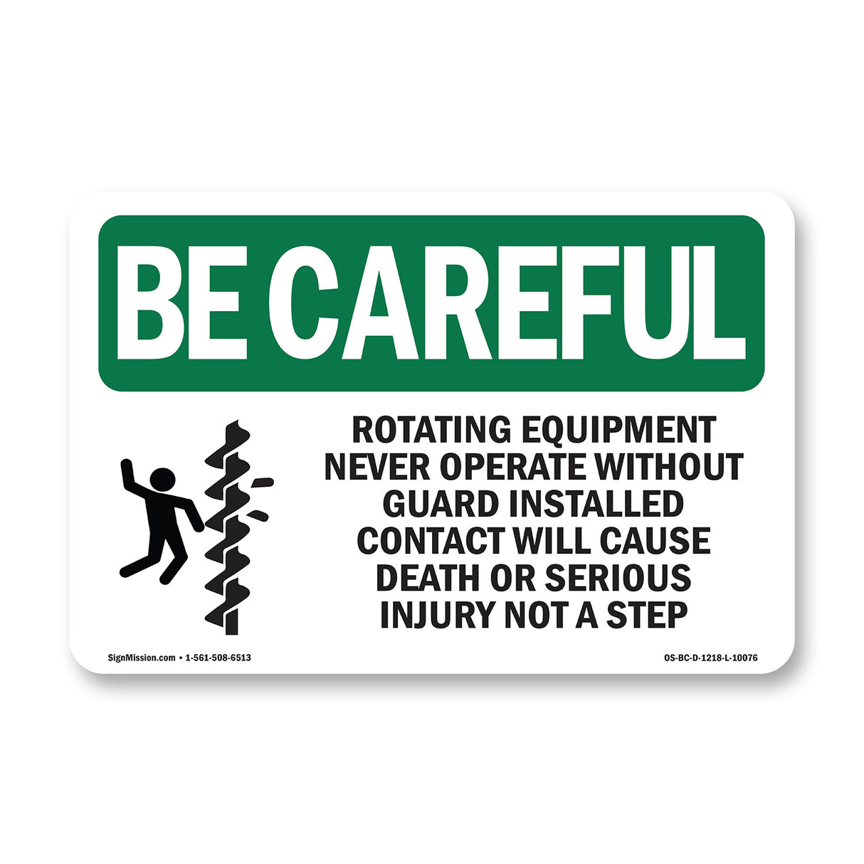 Rotating Equipment Never Operate With Symbol