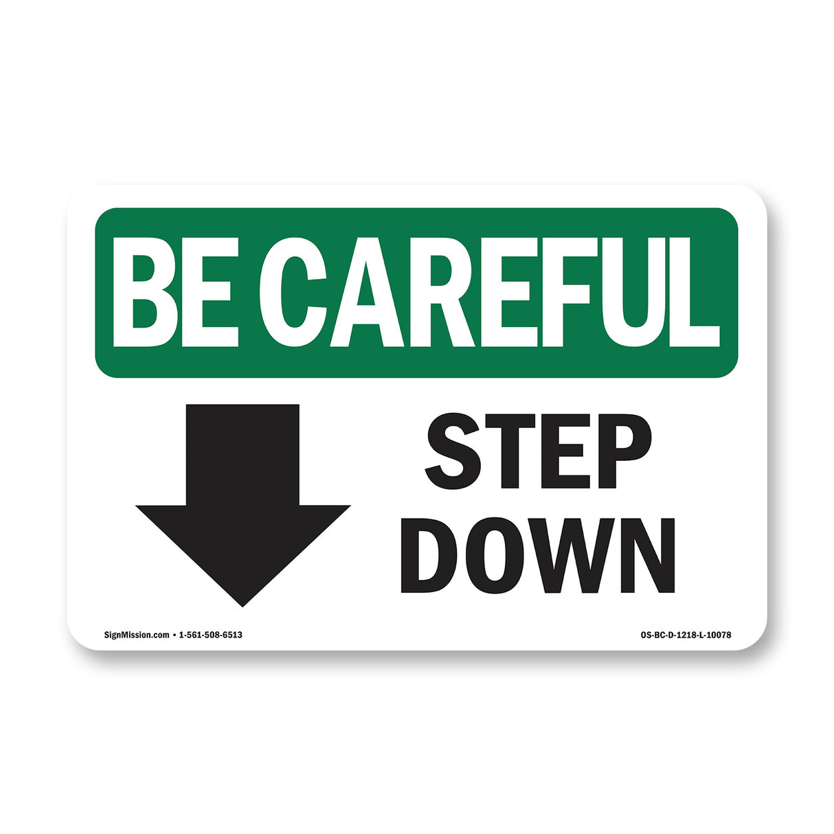 Step Down [Down Arrow] With Symbol