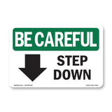 Step Down [Down Arrow] With Symbol