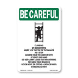 Always Face Ladder Safety Bilingual