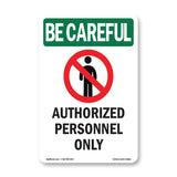 Authorized Personnel Only