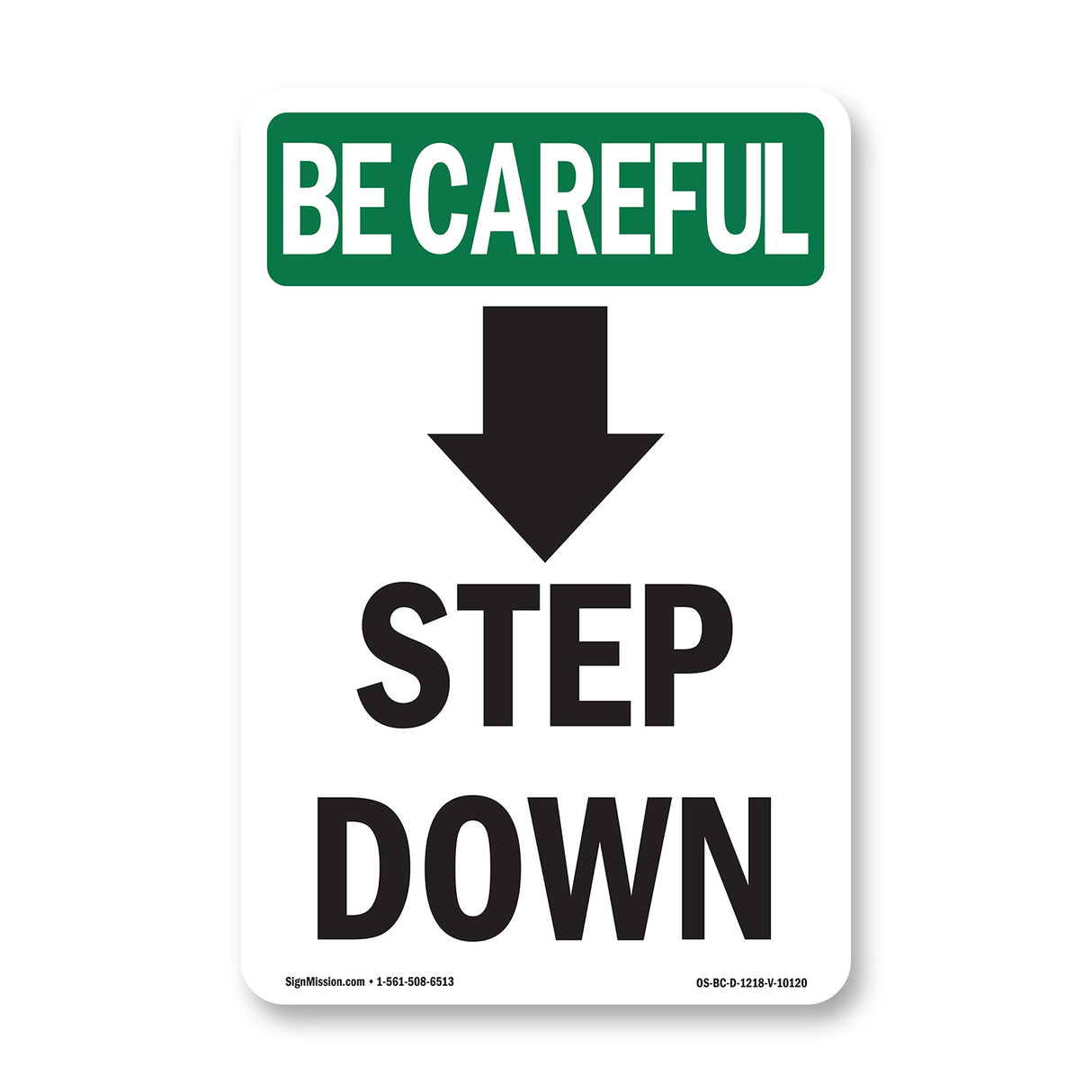Step Down [Down Arrow] With Symbol