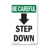 Step Down [Down Arrow] With Symbol