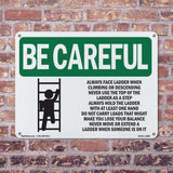 Always Face Ladder Safety Bilingual