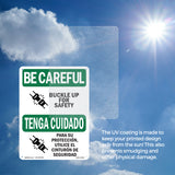 Buckle Up For Safety Bilingual