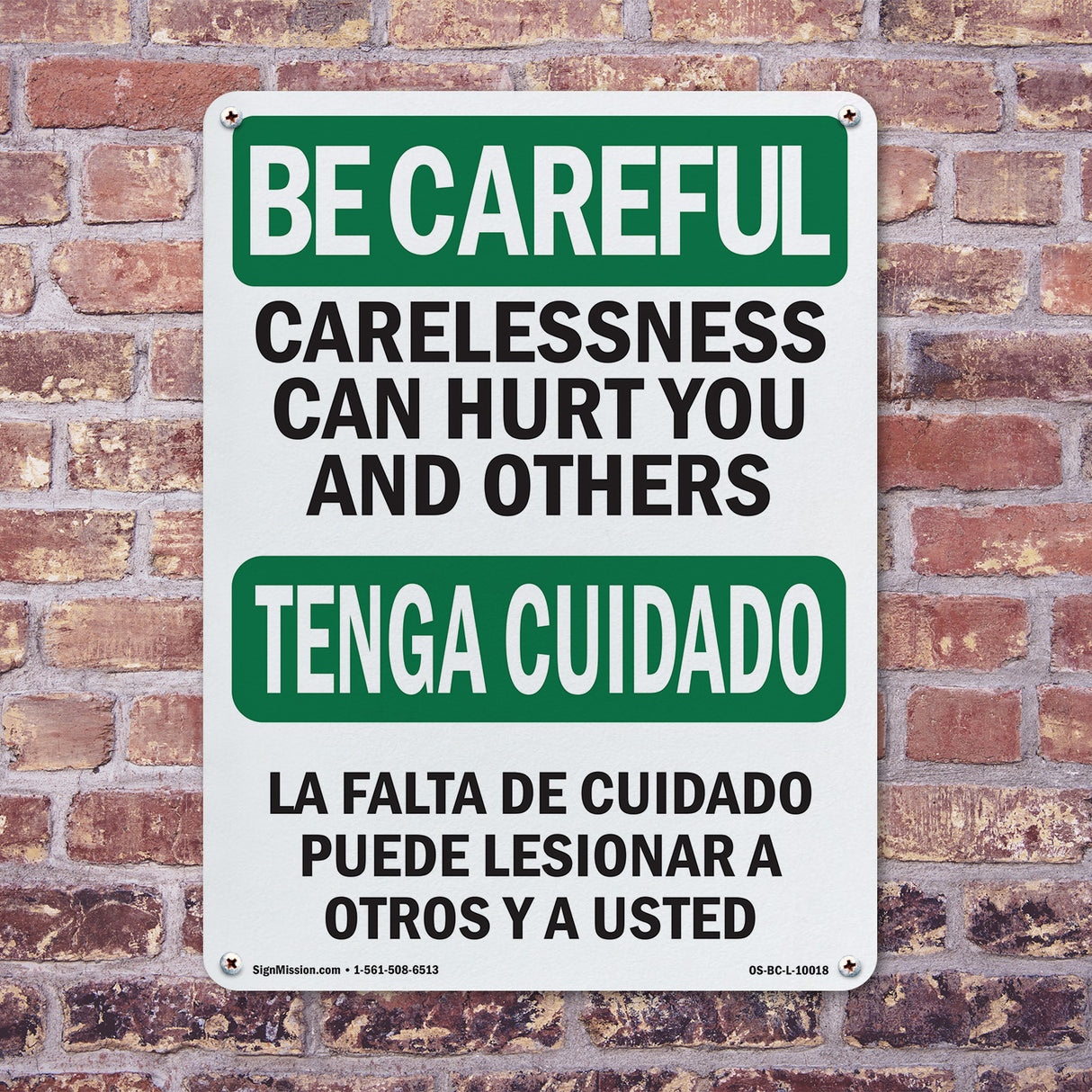 Carelessness Can Hurt You And Others