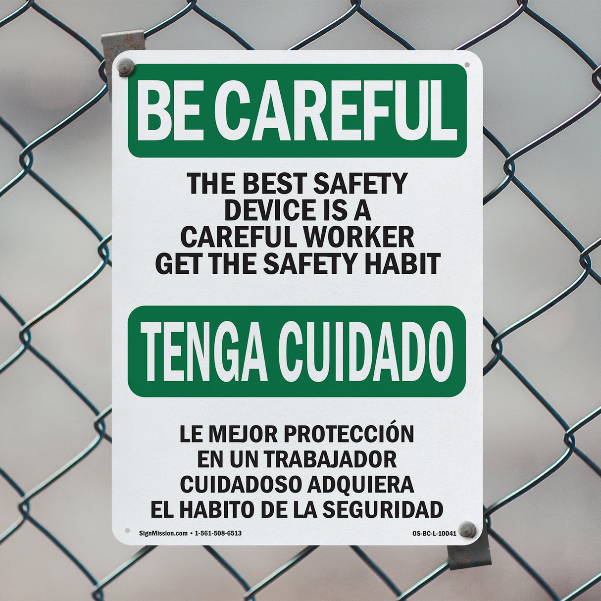 Safety Device Careful Worker