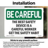 Safety Device Careful Worker