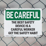 Safety Device Careful Worker