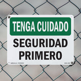 OSHA BE CAREFUL Sign -