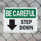 Step Down [Down Arrow] With Symbol