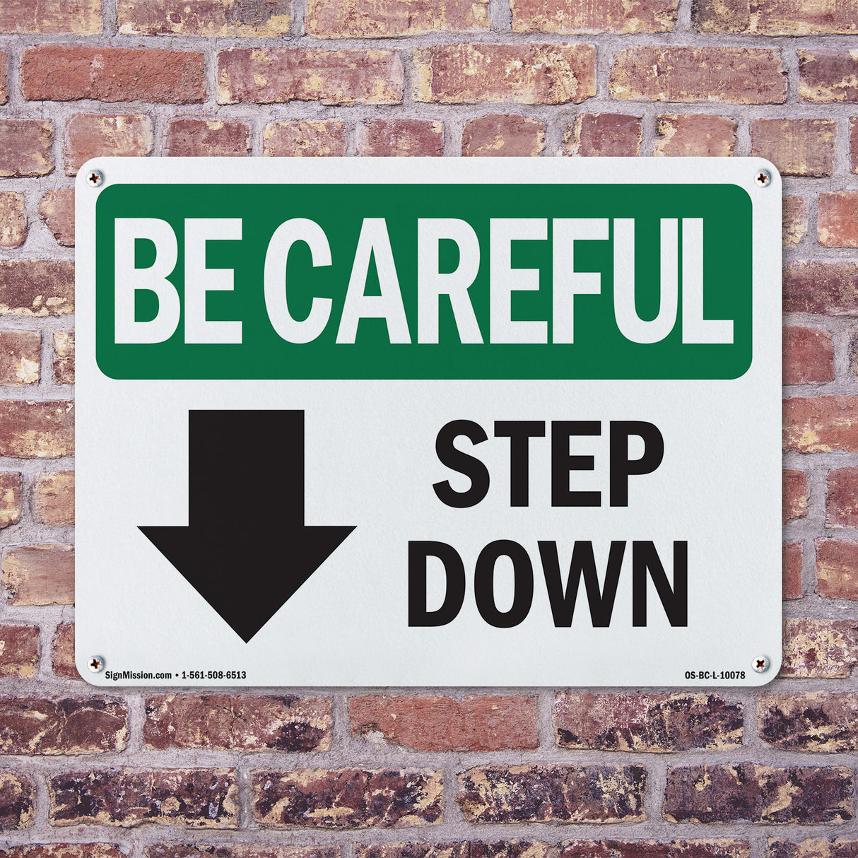 Step Down [Down Arrow] With Symbol