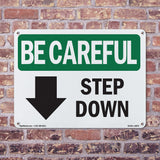 Step Down [Down Arrow] With Symbol
