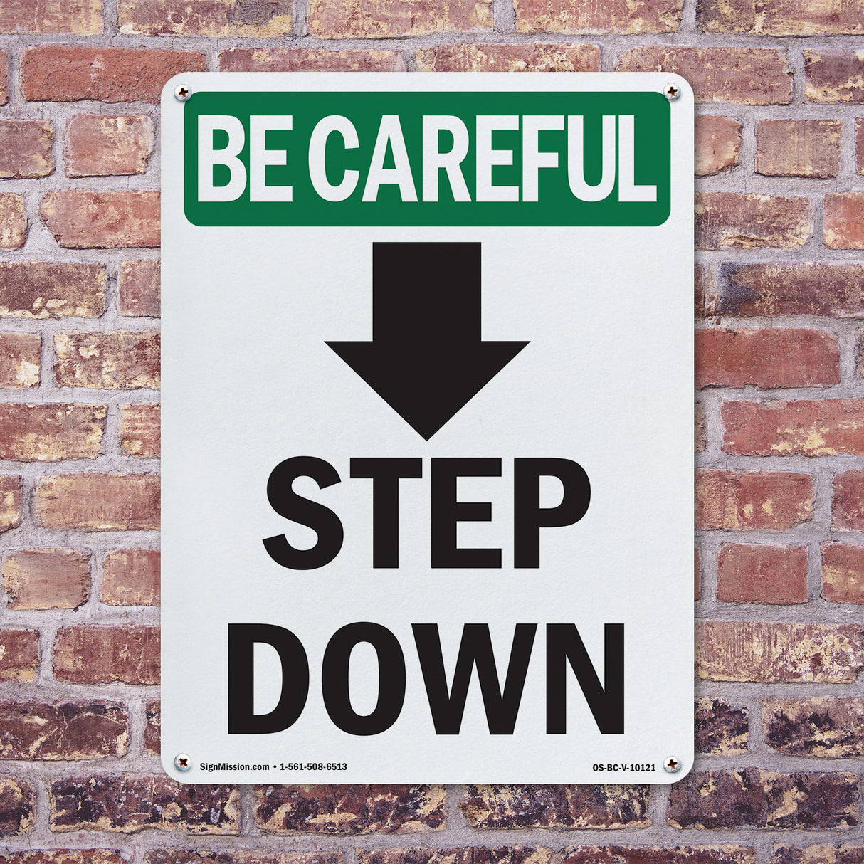 Step Down [Down Arrow] With Symbol