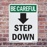Step Down [Down Arrow] With Symbol