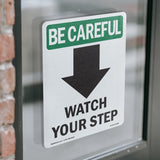 Watch Your Step [Down Arrow] With Symbol