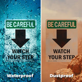 Watch Your Step [Down Arrow] With Symbol