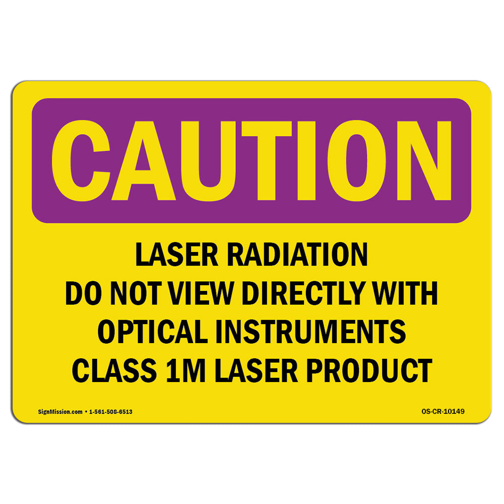 Laser Radiation Do Not View Directly With
