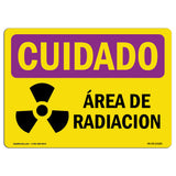 Radiation Area Spanish