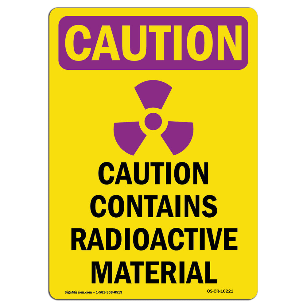 Contains Radioactive Material